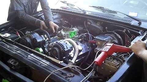 V8 S10 blazer. Small block Chevy 350.
