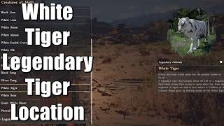 Crimson Desert – White Tiger Legendary Tiger Location
