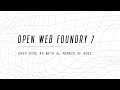 Deep Dive #5 | Open Web Foundry 7