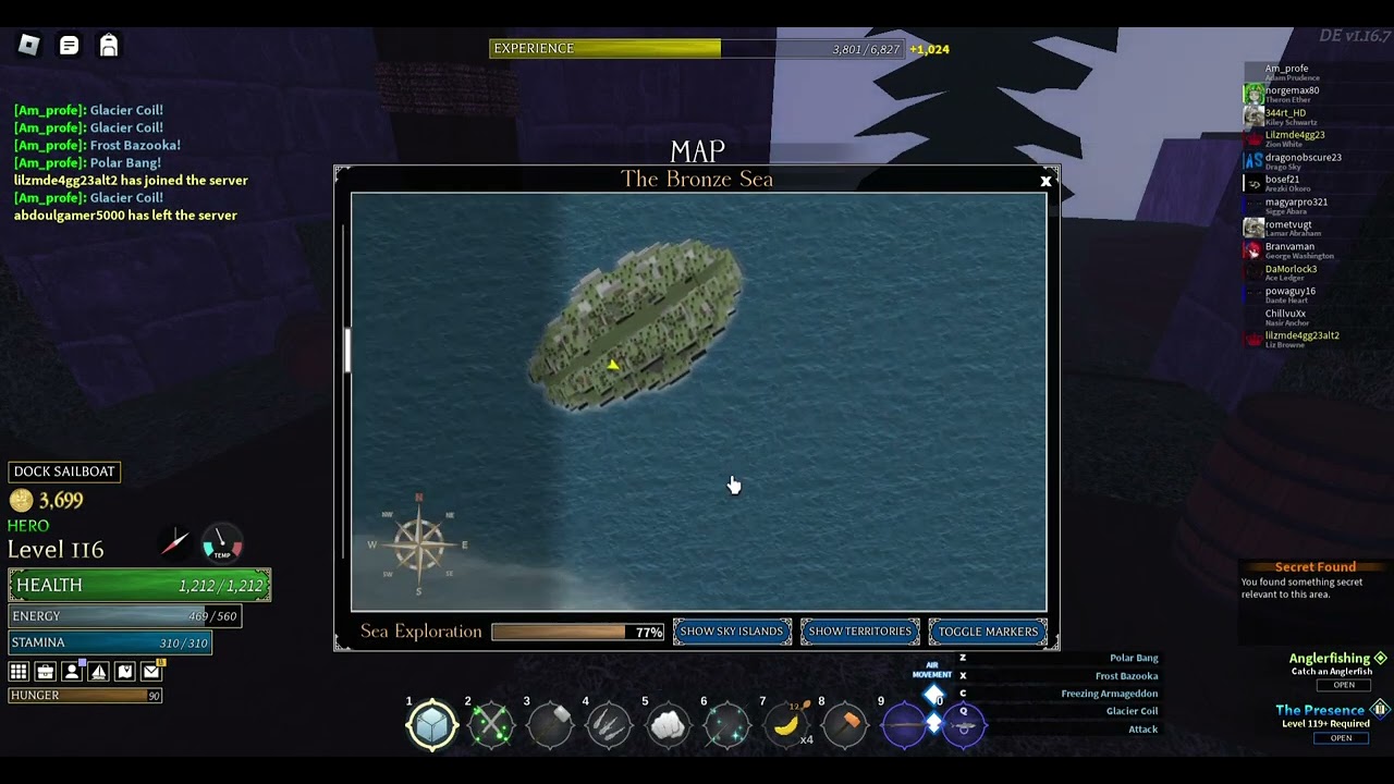 Wind-Row Island secret location