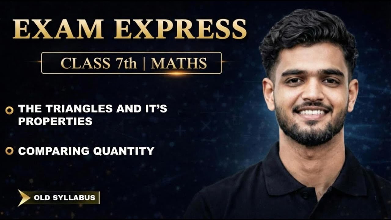 Maths Class 7 | Data Handling, Lines and Angles | Exam Express Class 7