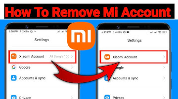 How To Remove Xiaomi Account On Your Phone | Mi Account Delete