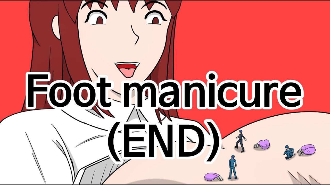 [Foot manicure(END)] 발 매니큐어 YouTube