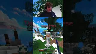 That was close | #minecraft #hypixle #shorts