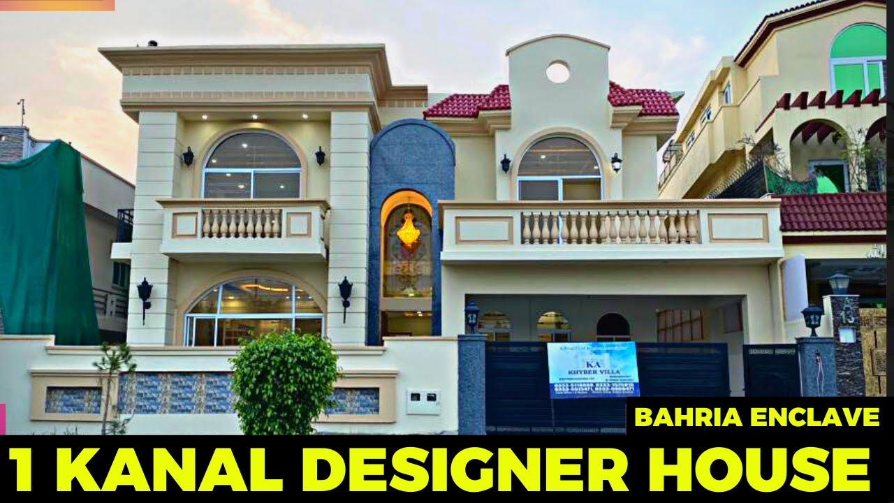 1 Kanal Brand New DESIGNER House for Sale in Bahria Enclave Islamabad