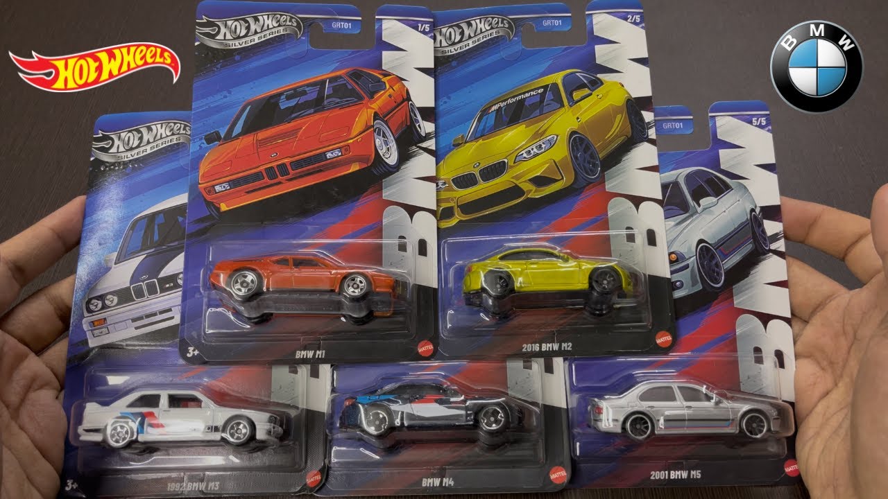 Hot Wheels BMW M Series Set! The BEST Silverline Set India has received ...