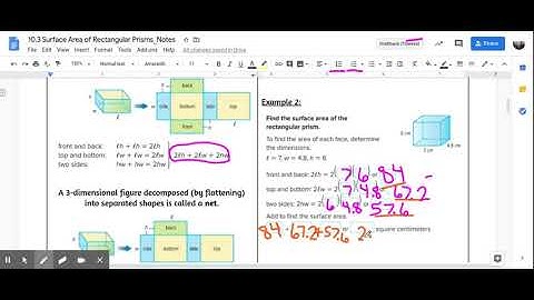 10.3 Surface Area of Rectangular Prisms_Notes - Google Docs