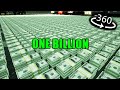360 what one billion dollars looks like in real life  vr cash