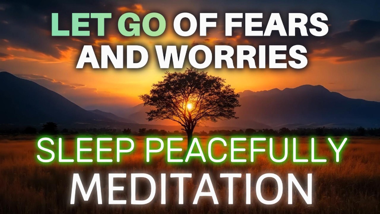 Fall Asleep Fast & Deeply 🕯️ Let Go of Negative Thoughts Sleep ...