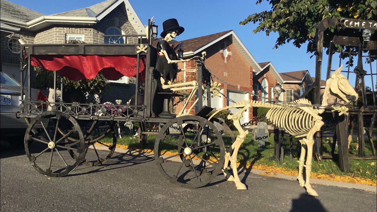 Halloween Horse And Carriage Prop DIY YouTube