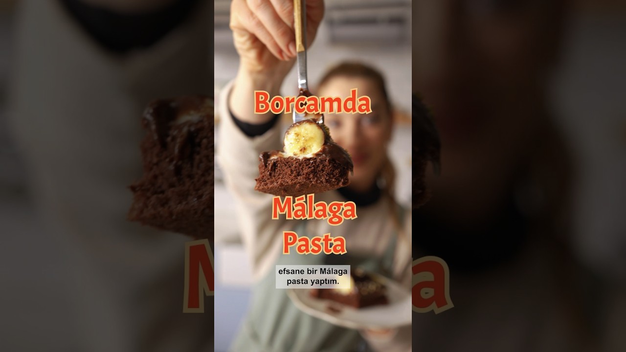 Borcamda Malaga Pasta 😍 #kolayyemektarifleri Borcamda Malaga Pasta 😍 #kolayyemektarifleri