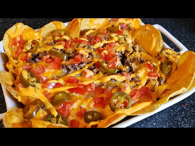 Receta fácil, como hacer Nachos Mexicanos ???? - YouTube