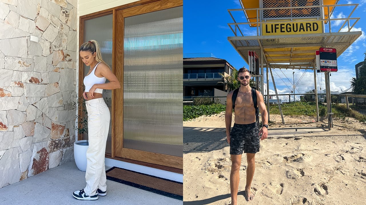 Day in the life living in Australia | Fitness routine, ocean swims & shopping mall!