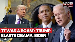 Trump Slams Obama, Biden's Climate Change Policy, Calls It Scam As EPA Rolls Back Key Changes
