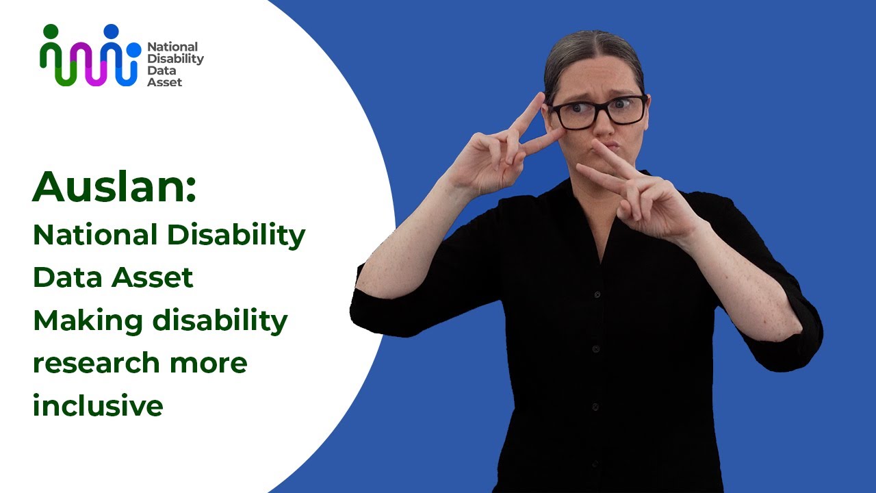 Auslan - Making Disability Research More Inclusive – Summary