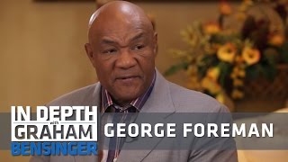 George Foreman: Almost mauled by my pet lion