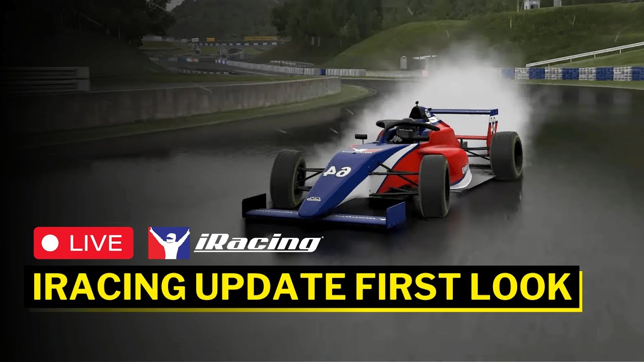 First Look at the MASSIVE iRacing Season 2 Update First Rain Race