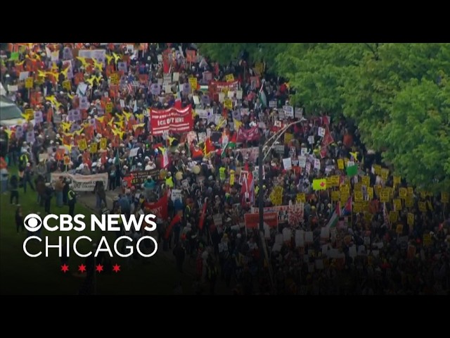 Chicago May Day rally  | CBS News Chicago