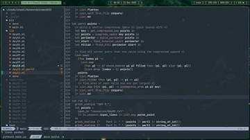 advent of code 2025 | learning ocaml | VOD 12.11.25