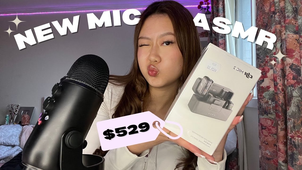 ASMR Unboxing & Mic Test | DJI Mic 2 Sound Triggers 🎙️