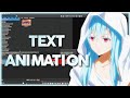 Smooth Text Animations - Sony Vegas Pro AMV Tutorial {AE Inspired}(Advanced)