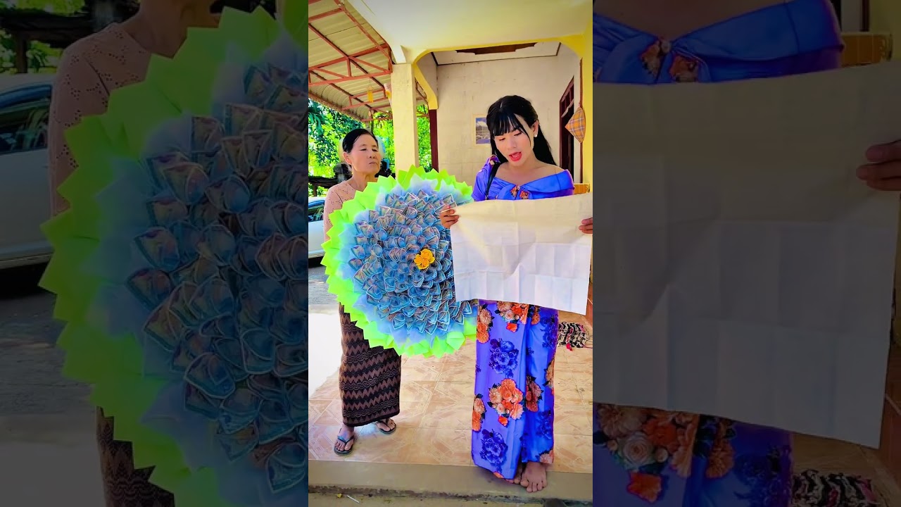 ဆရာမ surprise ပေးစာ #wedding 