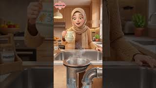 غلطة بتعمليها فى مطبخك ❌🤮 #دعاء_عسقلانى #تنظيفات #تنظيف_المطبخ #aivideoart #CleanKitchen #cleansink