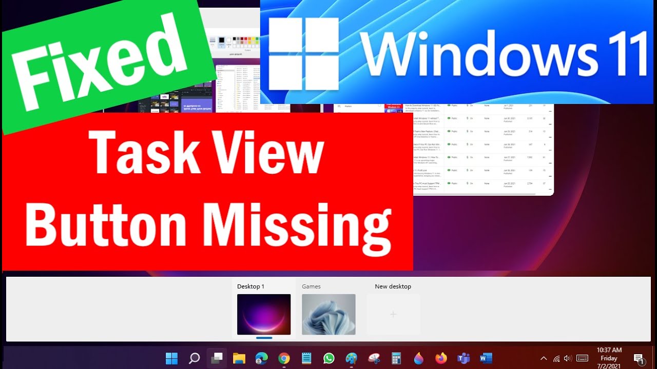 How To Show Or Hide Task View Button In Windows 10 - Vrogue