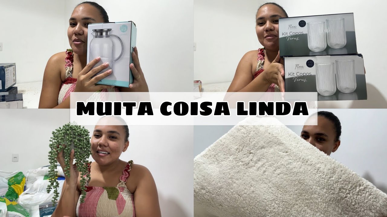 ENXOVAL DE CASA NOVA NA SHOPEE | MUITA COISA BARATINHA 🥰