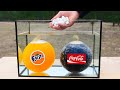 Experiment: Coca Cola, Fanta and Mentos Underwater