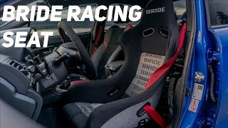 JDM BRIDE SEATS | I'VE HAD THIS FOR SO LONG... | SPARCO RAILS | 2015-2020 SUBARU WRX STI