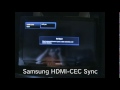 Samsung HDMI-CEC Sync