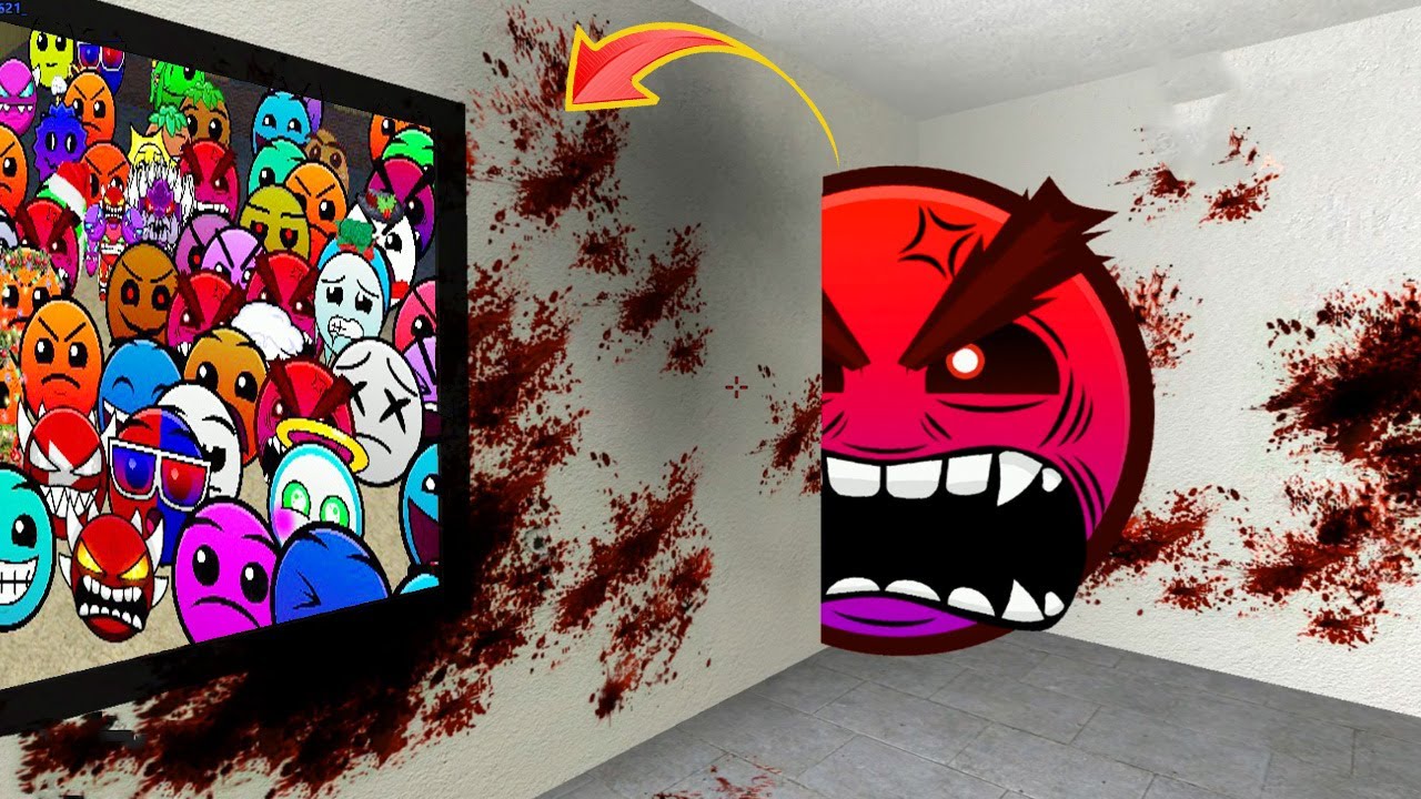 WHAT THEY WANT TO DO WITH GEOMETRY DASH AND LOBOTOMY DASH NEXTBOTS FAMILY? In Garry's Mod