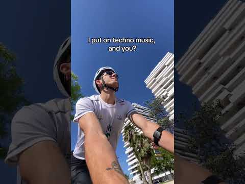 What Music do you listen to while cycling? #techno #electronicmusic #playlist #cycling #hypertechno