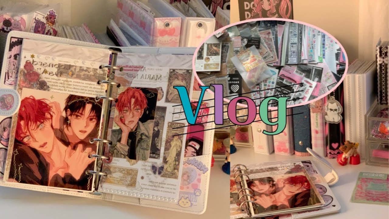 스티커는많을수록좋다 • 오타쿠 브이로그 • 다이어리 • 다꾸 • 데못죽 • 헌헌 • 택배깡