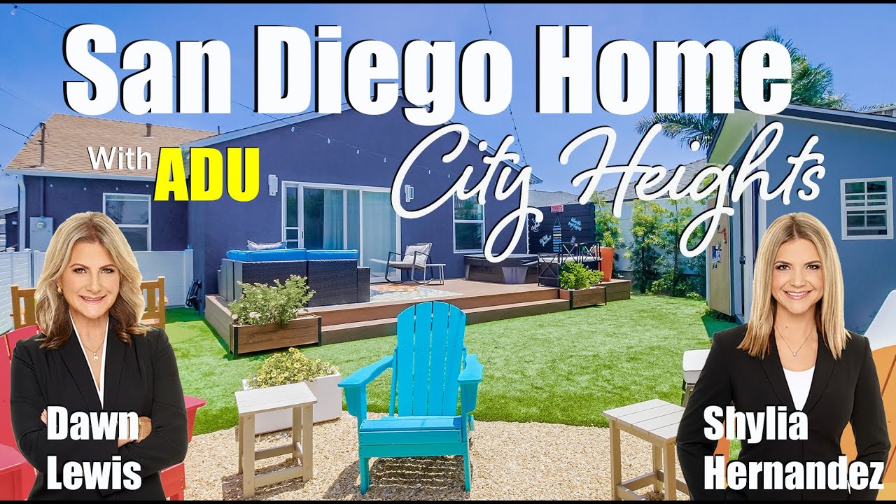 San Diego Home with ADU for Sale in City Heights - San Diego Real Estate The Lewis Team Real Broker