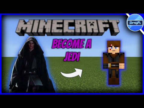 Become A Jedi In Minecraft Using Commands | Xbox One, PS4, Windows 10, MCPE