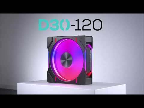 Phanteks D30-120 Tutorial - How to Connect the D30 Fans Together