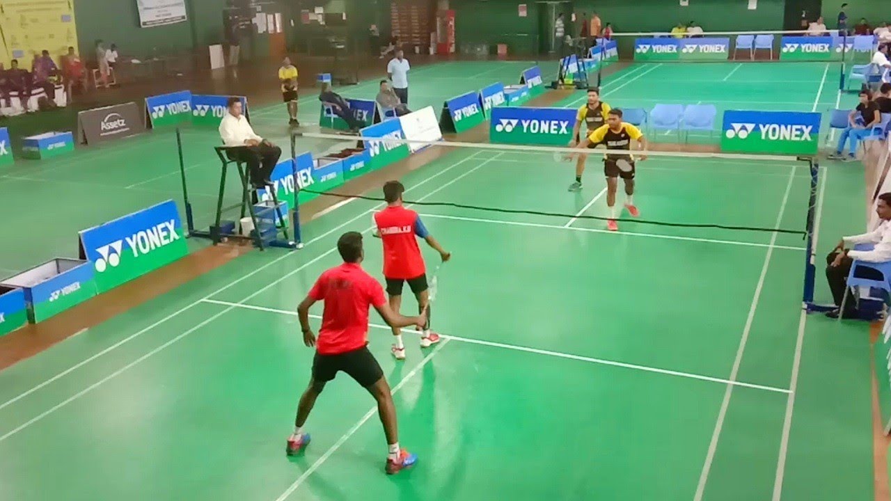 BENNET ANTONY & CHANDRA KUMAR VS AKSHAY RAUT & KABIR KANZARKAR All India Senior Nationals Bangalore