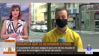 Directo - Edificio okupa en A Coruña - ‘La Mañana’ TVE