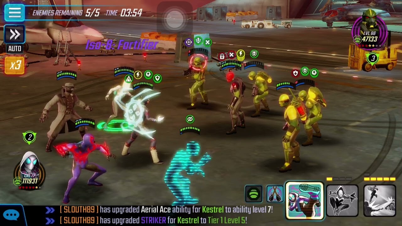 TANGLED WEB full TEAM vs HYDRA in WAR / MSF