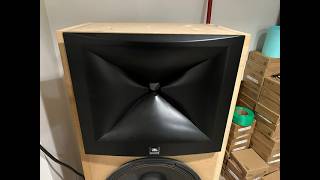 Scott's DIY JBL M2 Active Horn Loaded Reference Monitors: Top Of The Line Performance on a budget