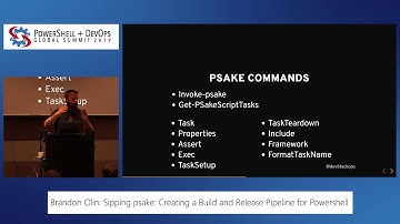 Sipping psake: Creating a Build and Release Pipeline for PowerShell by Brandon Olin