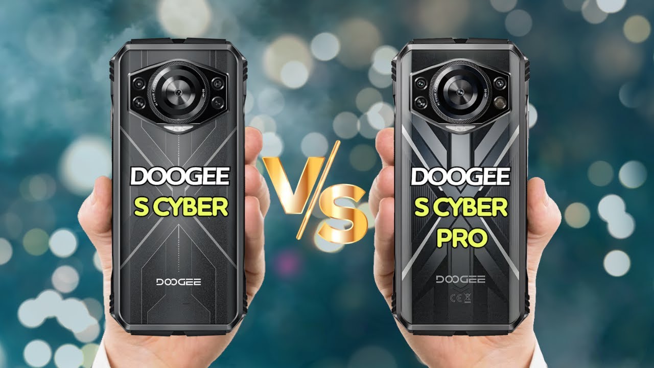 Doogee S Cyber Vs Doogee S Cyber Pro - YouTube
