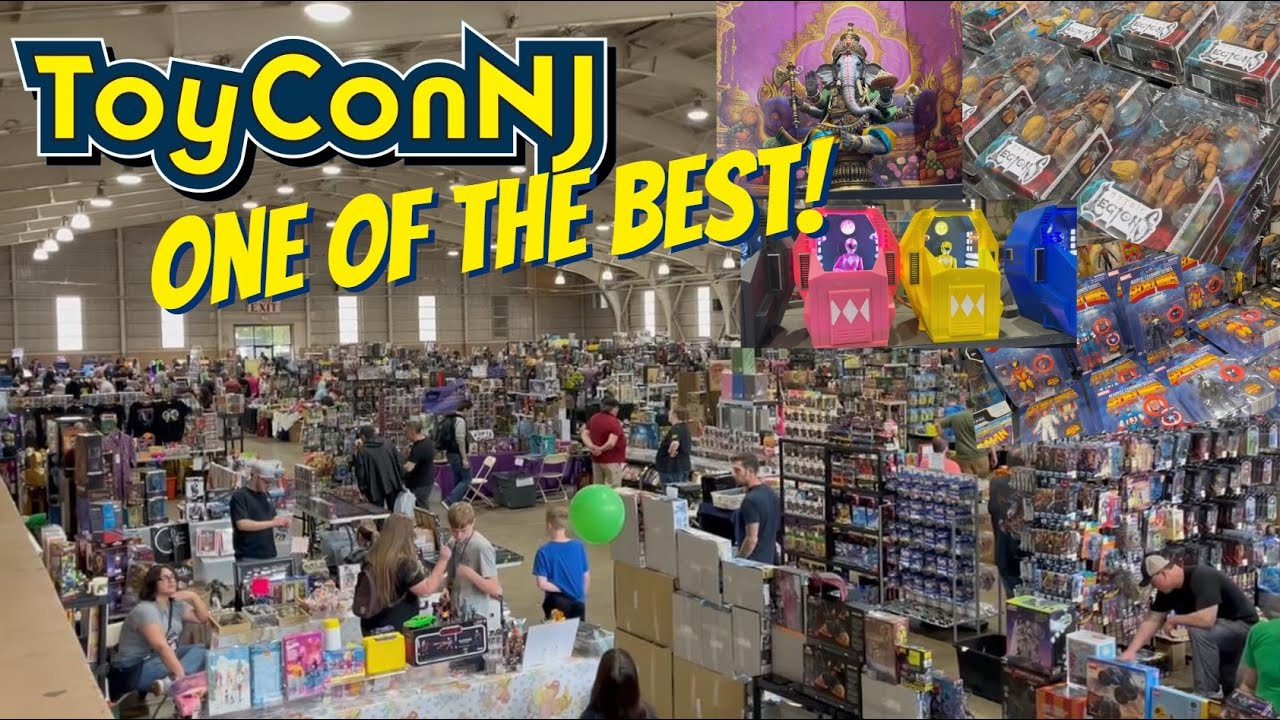 EP554 -ToyConNJ 2025 Toy Show Walkthrough! Modern & Retro Toys!