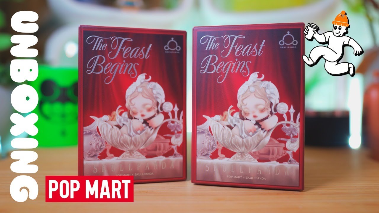 Unboxing] POPMART Unboxing! Skull Panda couldn't miss it