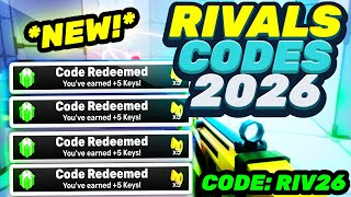 *NEW* ALL WORKING RIVALS CODES 2026! KEYS & SKINS ROBLOX