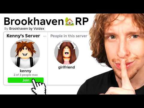 I Found KENNY's Secret Brookhaven Server..