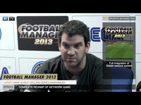 Football Manager 2013 Announcement "Press Conference" (English version)