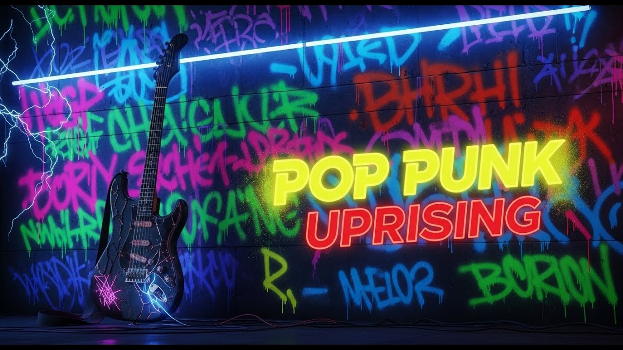 Pop Punk Uprising Punk Rock Chaos Playlist | Pop Punk Inspired by Blink 182 and Paramore Style